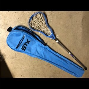 Stx lacrosse stick and bag girls